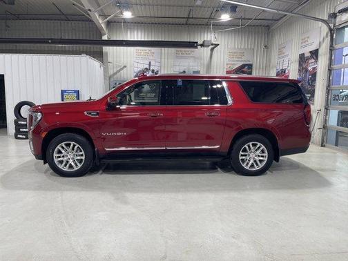 Volcanic Red 2024 GMC Yukon XL SLT