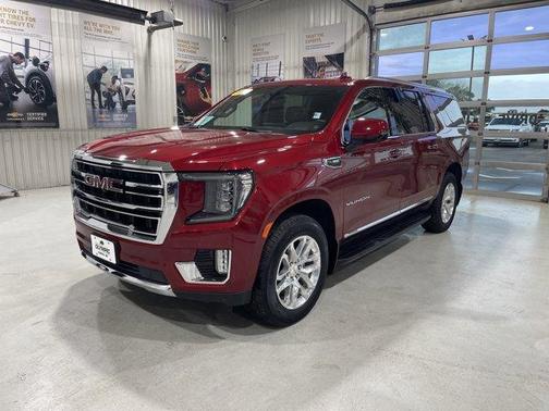 Volcanic Red 2024 GMC Yukon XL SLT