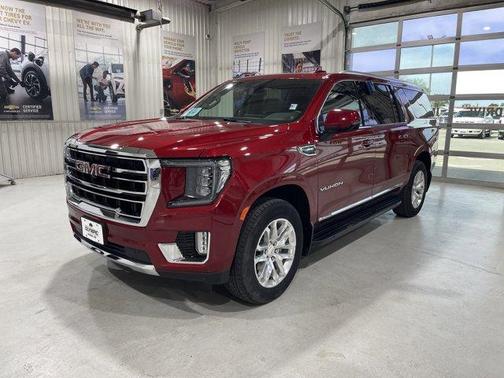 Volcanic Red 2024 GMC Yukon XL SLT