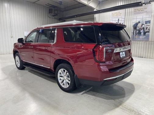 Volcanic Red 2024 GMC Yukon XL SLT