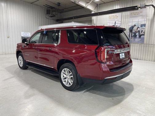 Volcanic Red 2024 GMC Yukon XL SLT