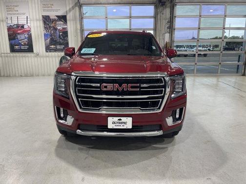 Volcanic Red 2024 GMC Yukon XL SLT