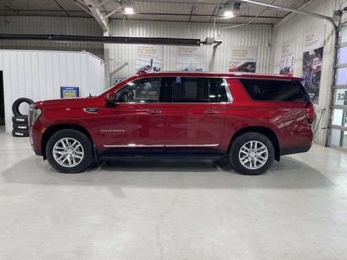 Volcanic Red 2024 GMC Yukon XL SLT