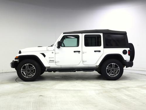 White 2023 Jeep Wrangler Unlimited Sahara