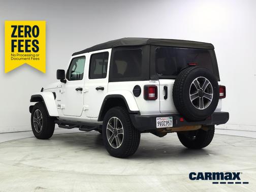 White 2023 Jeep Wrangler Unlimited Sahara