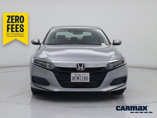 Silver 2018 Honda Accord LX