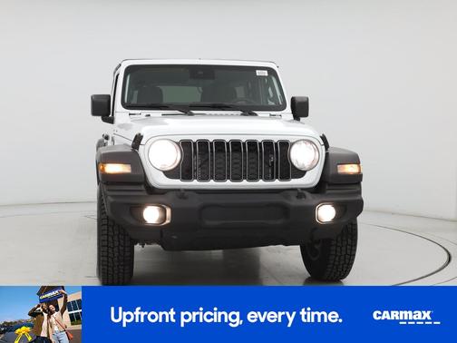 White 2025 Jeep Wrangler Sport S