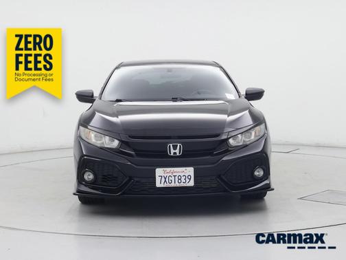Black 2017 Honda Civic Sport