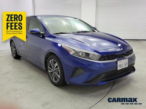Blue 2022 Kia Forte LXS