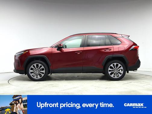 Red 2022 Toyota RAV4 XLE Premium