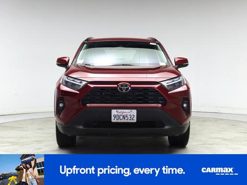 Red 2022 Toyota RAV4 XLE Premium