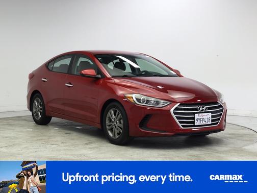 Red 2018 Hyundai ELANTRA SEL