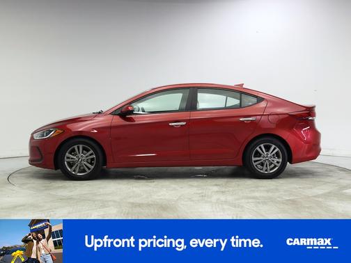 Red 2018 Hyundai ELANTRA SEL