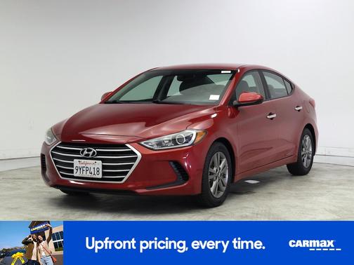 Red 2018 Hyundai ELANTRA SEL