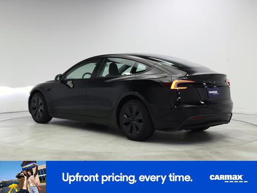 Black 2025 Tesla Model 3 Long Range