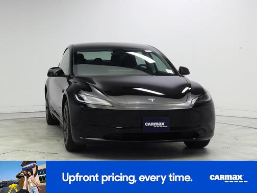 Black 2025 Tesla Model 3 Long Range