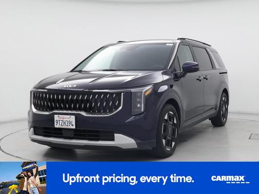 Blue 2025 Kia Carnival EX