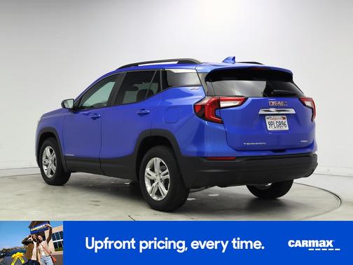Blue 2024 GMC Terrain SLE