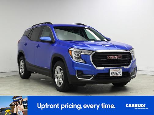 Blue 2024 GMC Terrain SLE