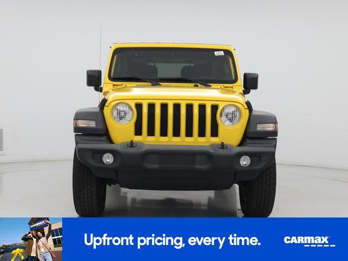 Yellow 2021 Jeep Wrangler Sport