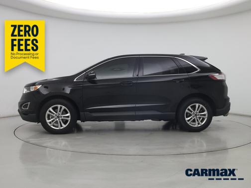 Black 2017 Ford Edge SEL