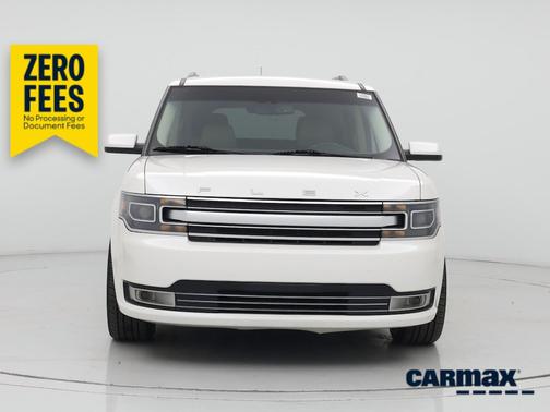 White 2015 Ford Flex Limited
