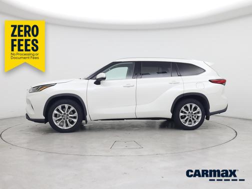 White 2020 Toyota Highlander Limited