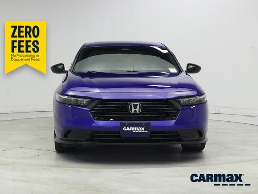 Blue 2025 Honda Accord Hybrid Sport