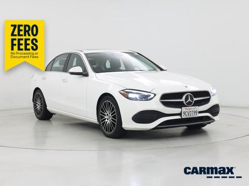 White 2022 Mercedes-Benz C-Class