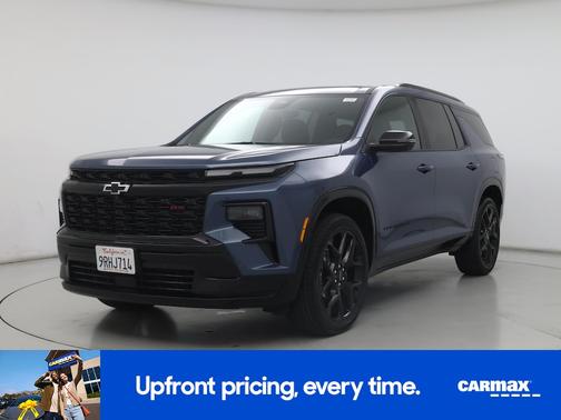 Blue 2025 Chevrolet Traverse RS