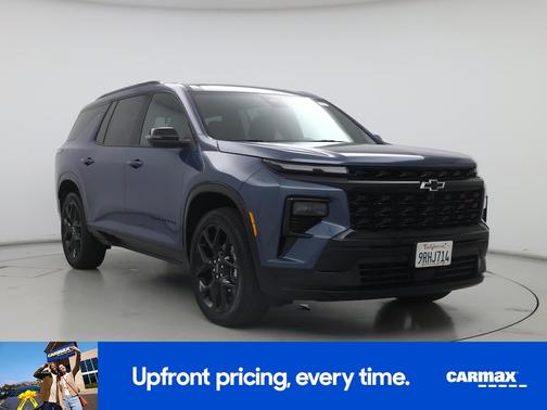 Blue 2025 Chevrolet Traverse RS