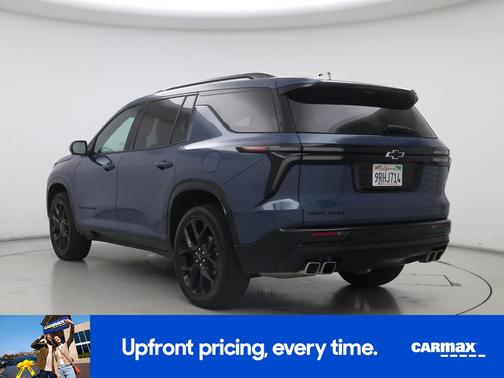 Blue 2025 Chevrolet Traverse RS