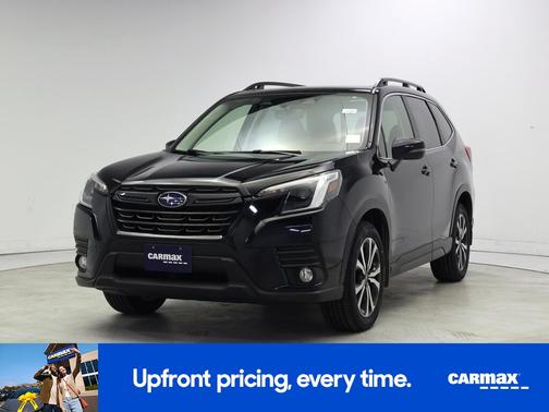 Black 2022 Subaru Forester Limited