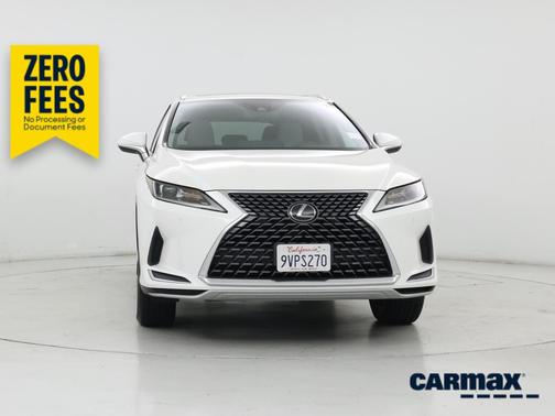 White 2020 Lexus RX 350