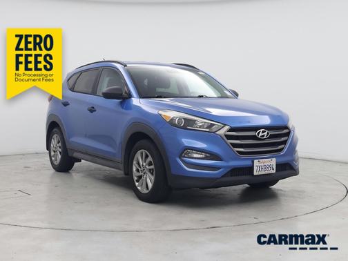 Blue 2016 Hyundai TUCSON SE