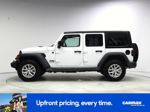 White 2023 Jeep Wrangler Unlimited Sport S