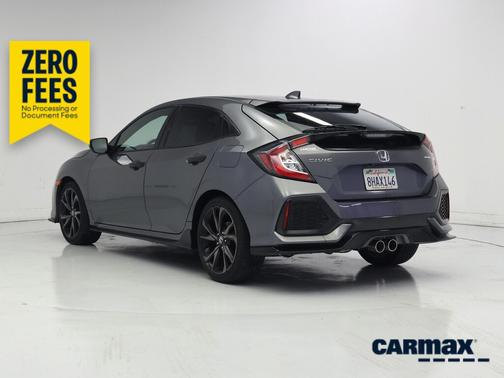 Gray 2019 Honda Civic Sport