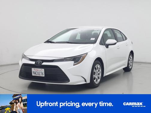 White 2025 Toyota Corolla LE