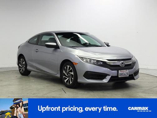 Gray 2018 Honda Civic LX-P