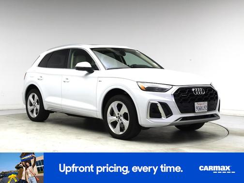 White 2023 Audi Q5 S-Line Premium Plus