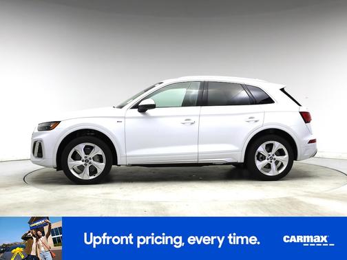 White 2023 Audi Q5 S-Line Premium Plus