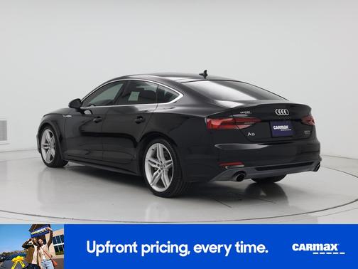 Black 2018 Audi A5 Prestige