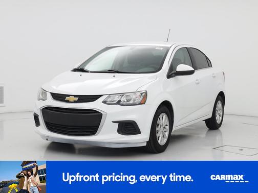 White 2017 Chevrolet Sonic LT