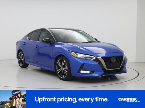 Blue 2022 Nissan Sentra SR