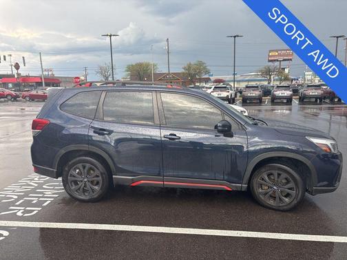 Blue 2021 Subaru Forester Sport
