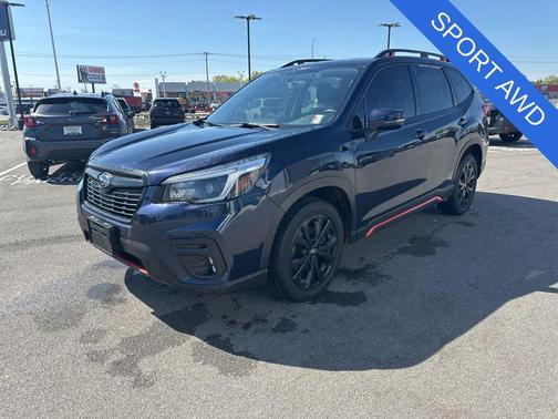 Dark Blue Pearl 2021 Subaru Forester Sport