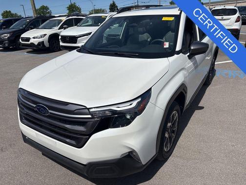Crystal White Pearl 2025 Subaru Forester Premium