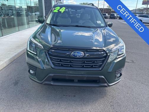 Cascade Green Silica 2024 Subaru Forester Premium