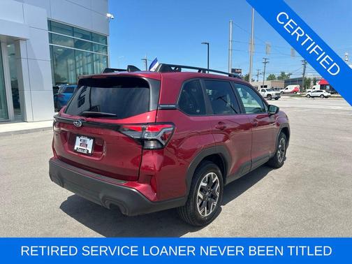 Crimson Red Pearl 2026 Subaru Forester Premium