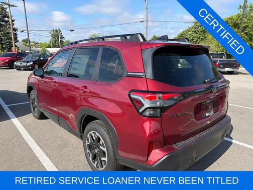 Crimson Red Pearl 2026 Subaru Forester Premium